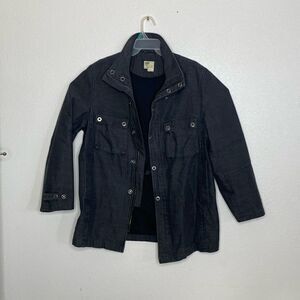 CAT Men’s Full Zip/ Snap Button Closure, Fully Lined Jacket Size M